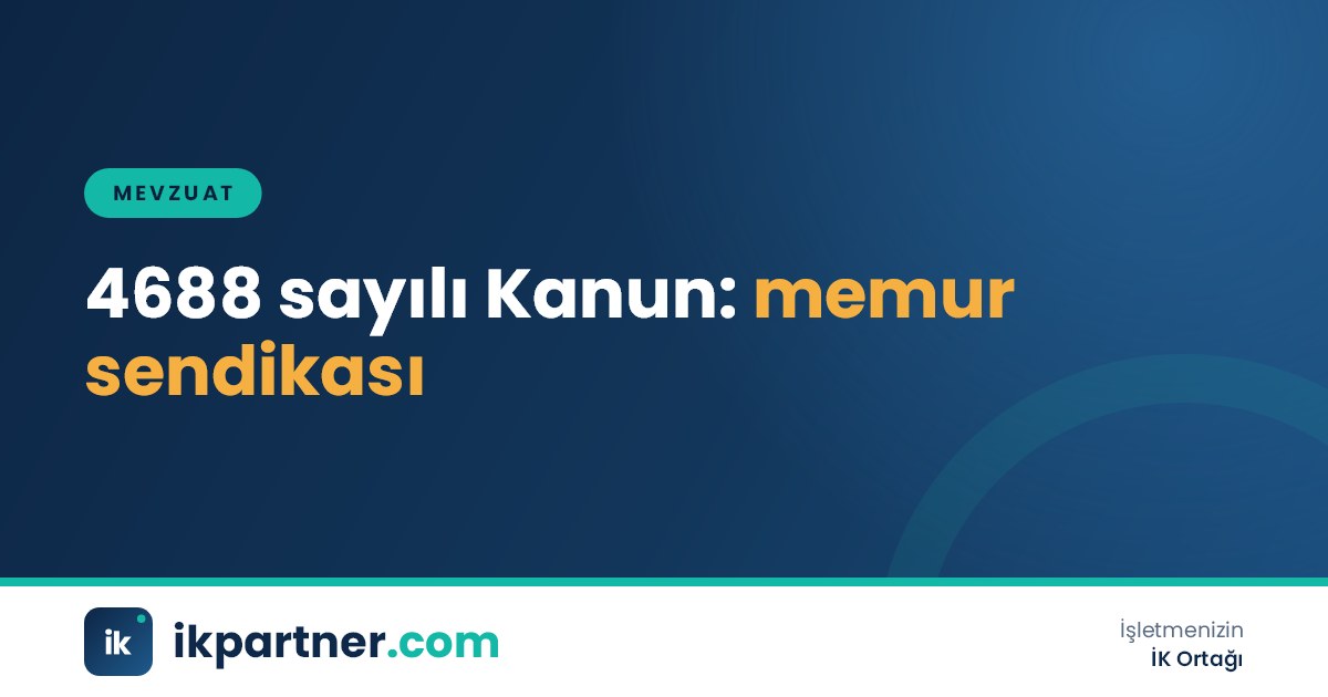Bir kamu kurumunda memur ve işçi kadrolarını iki ayrı sendika rejimiyle gösteren şema