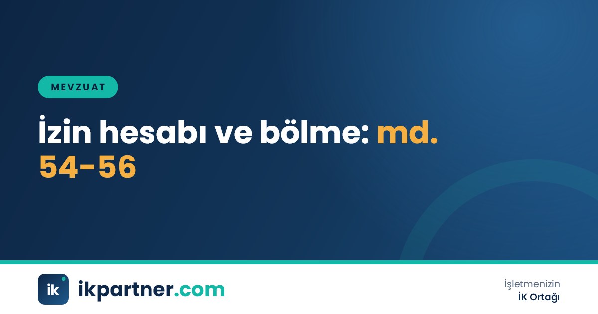 Hizmet yılı hesabını ve bölünmüş izin dönemlerini gösteren izin kayıt belgesi