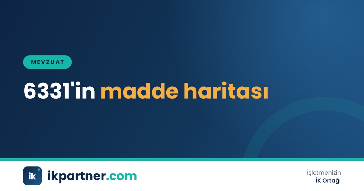 İş sağlığı ve güvenliği kanununun bölümlerini renkli sekmelerle gösteren klasör ve baret