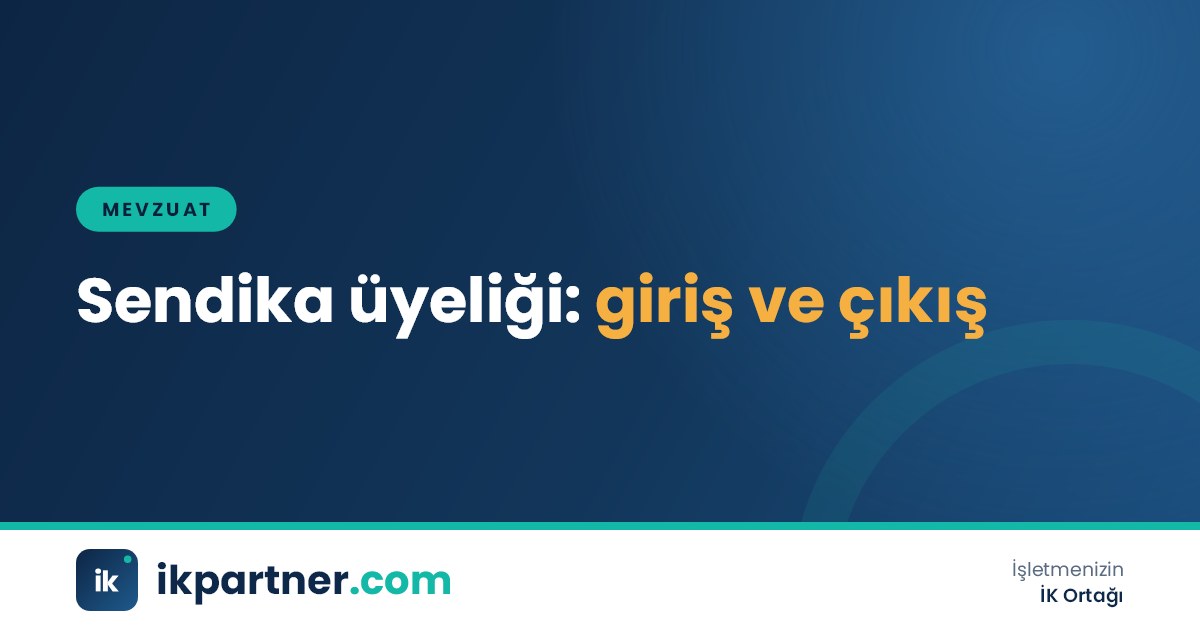 Bir çalışanın e-Devlet ekranında sendika üyeliği başvurusu yaptığı dizüstü bilgisayar görüntüsü