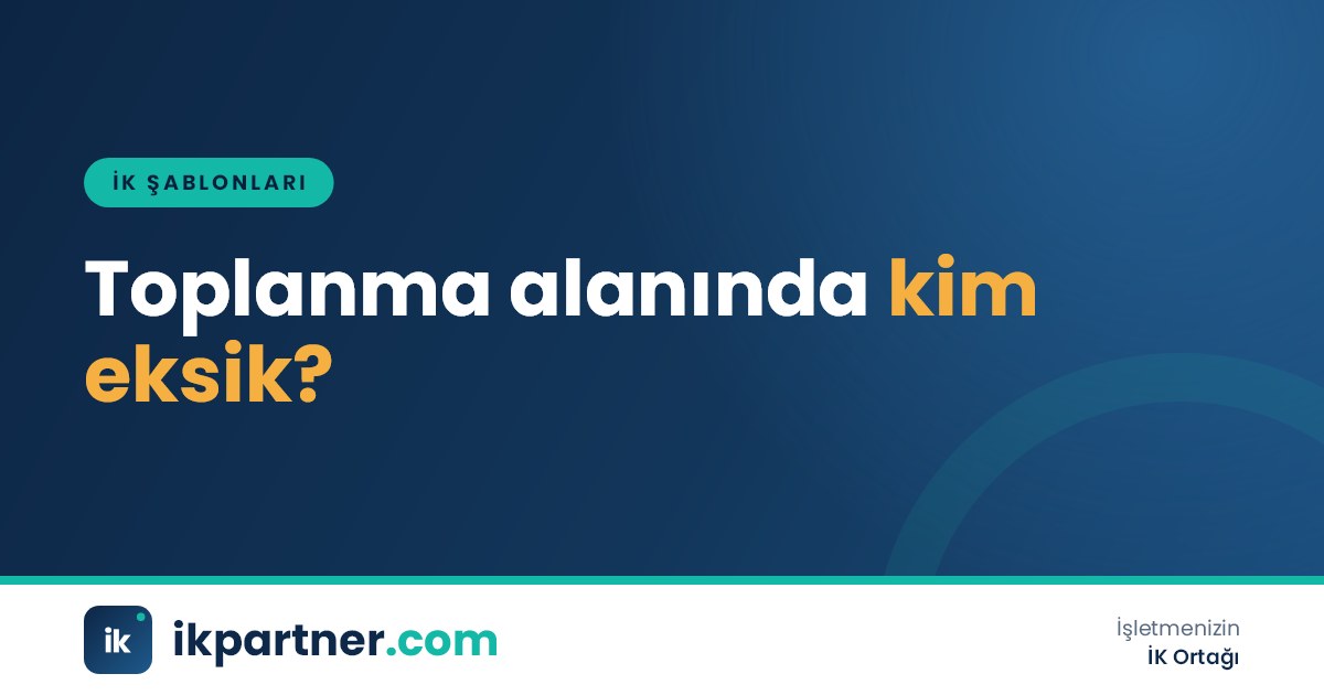 Tahliye sonrası toplanma alanında elinde yoklama listesiyle çalışanları sayan acil durum sorumlusu