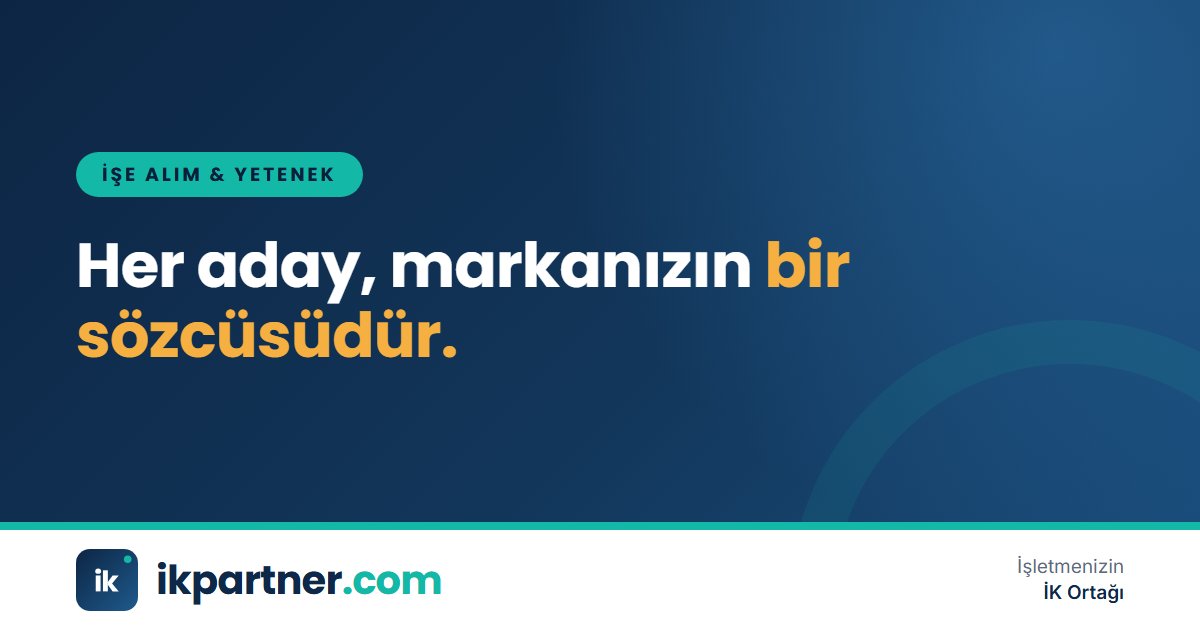 Başvurudan teklife kadar aday yolculuğunun temas noktalarını gösteren kapak görseli