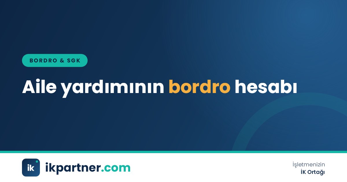 Ebeveyn ve çocuk siluetlerinin yanında bordro tablosu ve hesap makinesi bulunan çizim