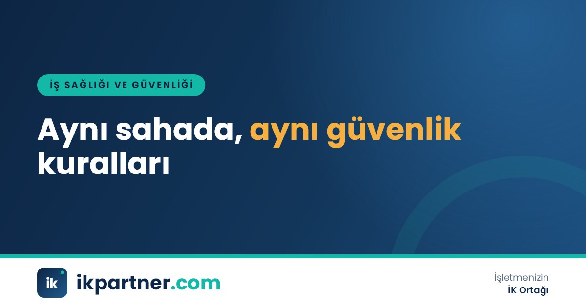 Ana firma ve yüklenici çalışanlarının birlikte katıldığı sabah İSG koordinasyon toplantısı