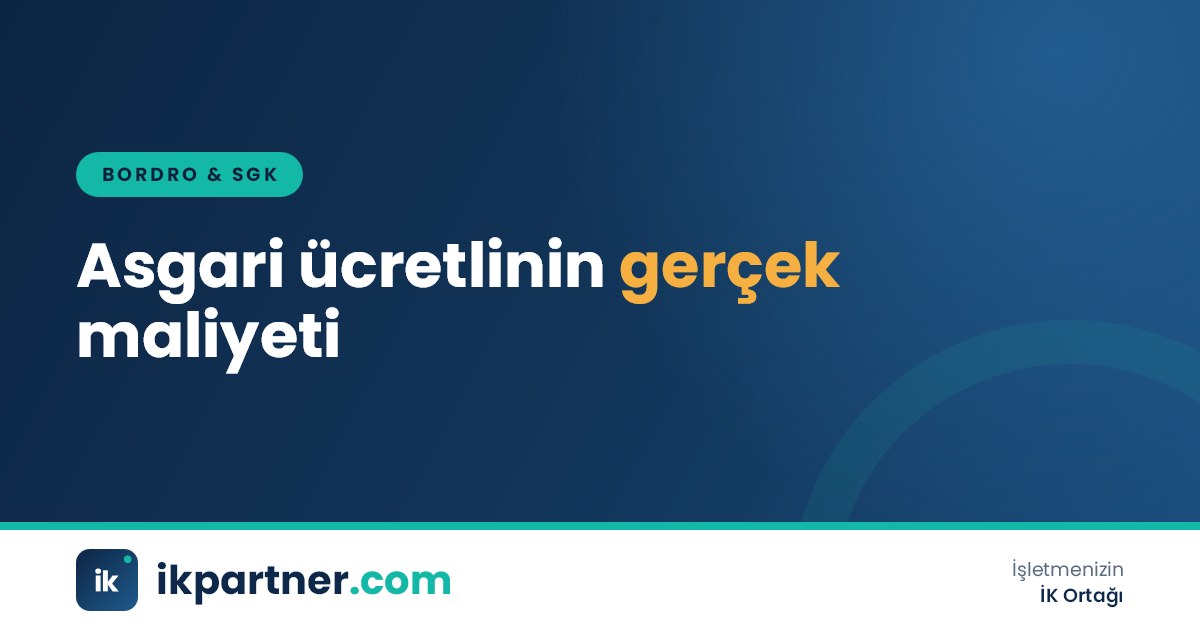 Asgari ücretli bir çalışanın bordro maliyeti, teşvik indirimi ve kıdem karşılığını katman katman gösteren maliyet grafiği