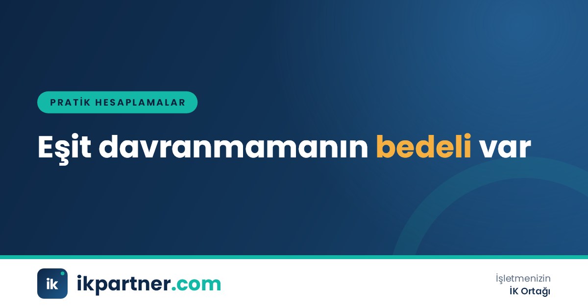 Terazi sembolü ve ücret tablosuyla İş Kanunu 5. madde eşit davranma ilkesini anlatan görsel