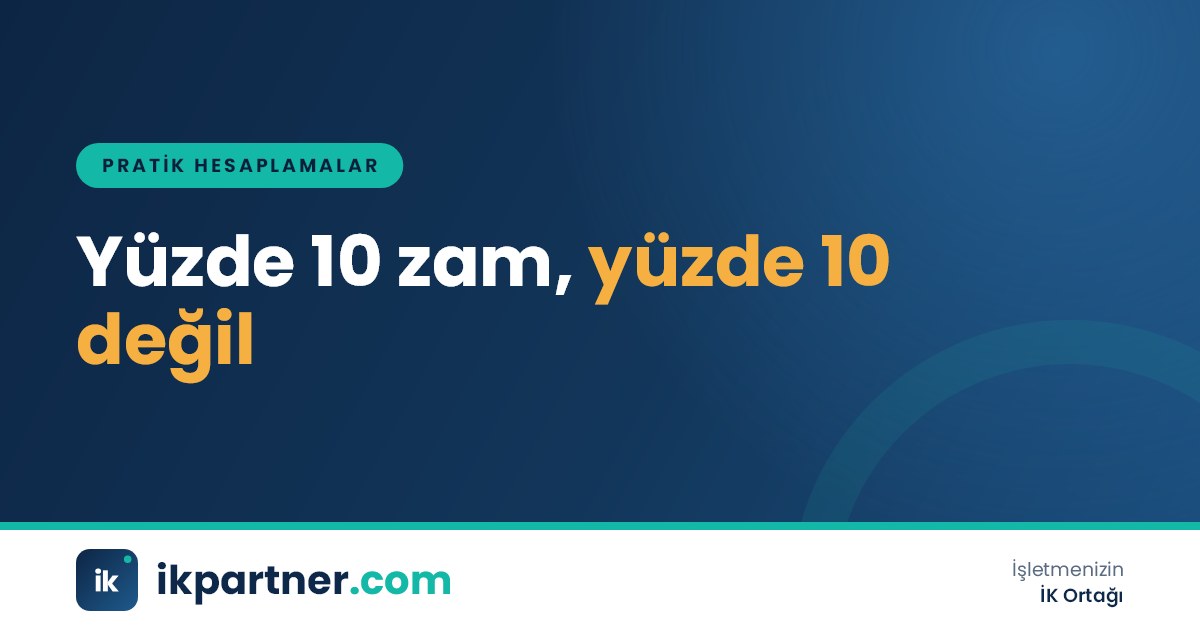 Brüt maaş artış oranı ile net maaş artış oranını karşılaştıran iki farklı yükseklikte sütun