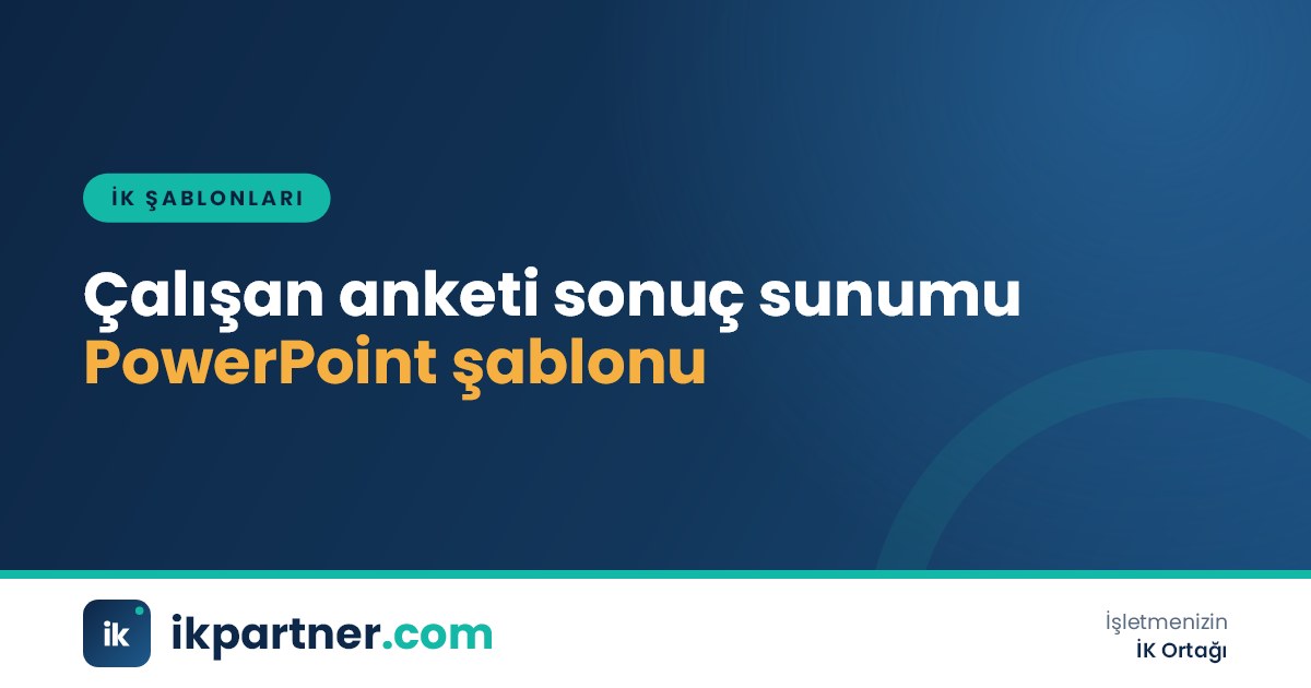Çalışan anketi sonuç sunumu PowerPoint şablonu, boyut grafikleri ve aksiyon planı slaytı