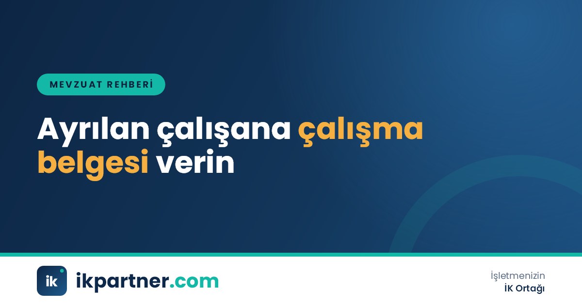 İK uzmanının işten ayrılan çalışana imzalı bir belge teslim ettiği ofis görseli