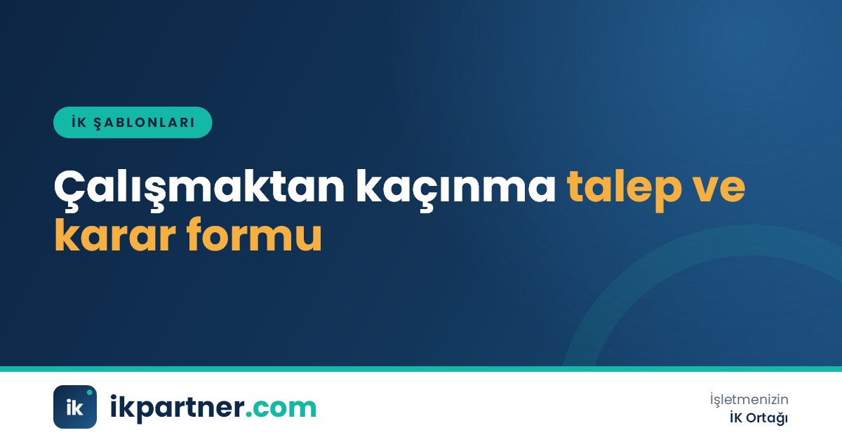 Üretim sahasında iş güvenliği uzmanının çalışmaktan kaçınma talep formunu inceleyip karar bölümünü doldurması