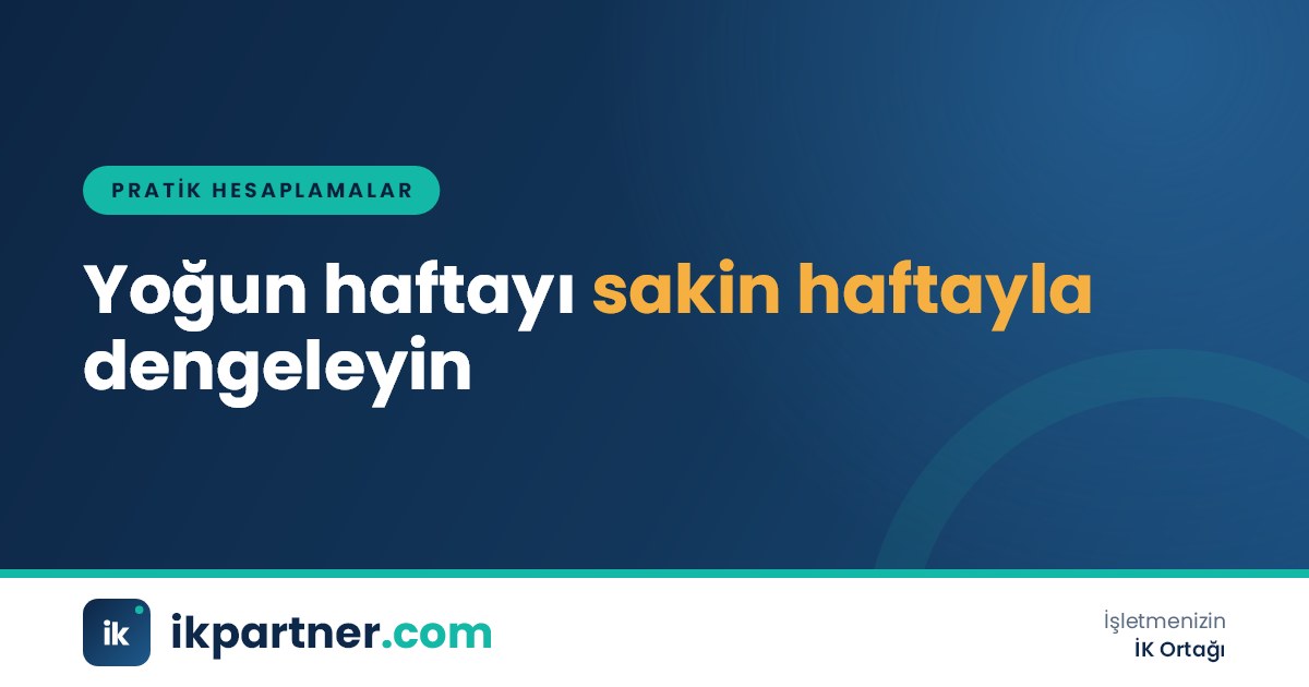İki aylık çalışma planını gösteren haftalık çizelge ve saat toplamlarının yer aldığı tablo