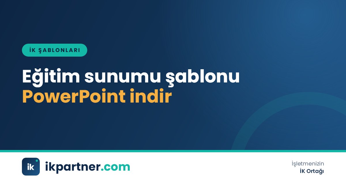 Şirket içi eğitim sunumu şablonu, öğrenme hedefleri, gündem ve uygulama slaytları