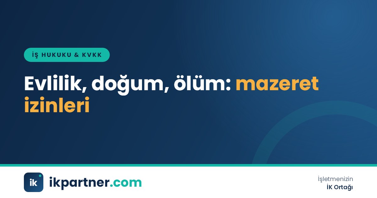 Takvim üzerinde evlilik, babalık ve ölüm izni günlerini işaretlenmiş olarak gösteren mazeret izinleri kapak görseli