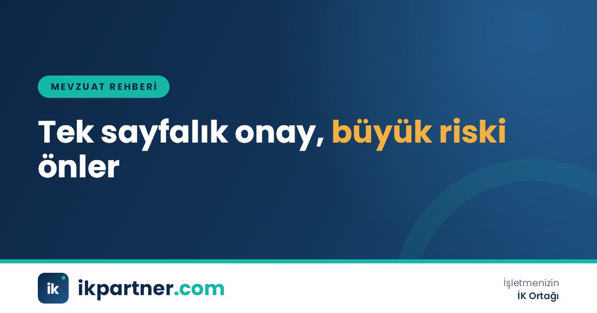 Çalışanın imzaladığı fazla çalışma onay formu ve özlük dosyası klasörü