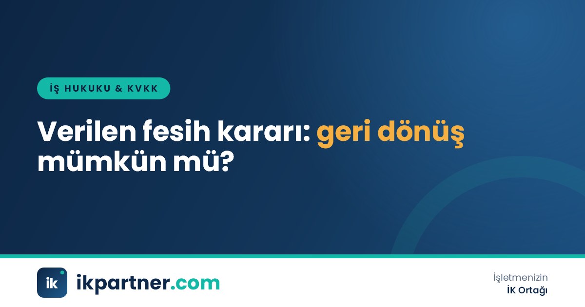Masada ikiye katlanmış fesih yazısı ve geri alma dilekçesi bulunan iş hukuku görseli