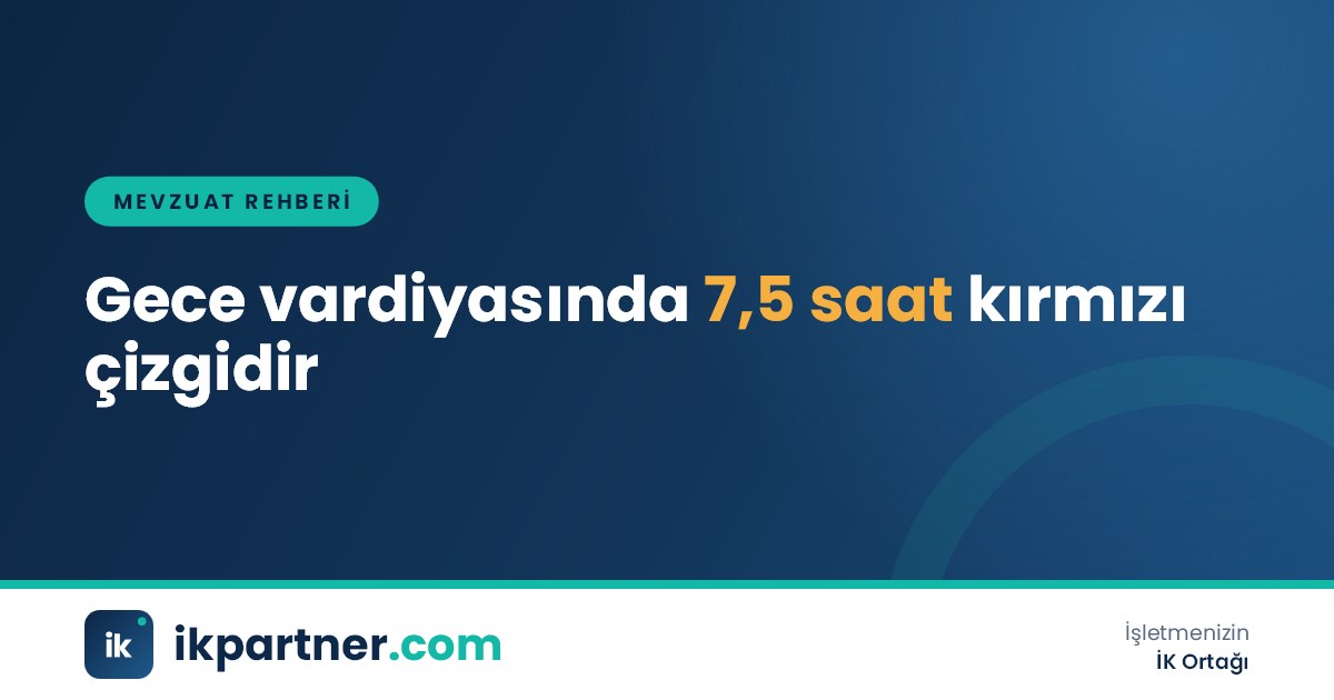 Gece saatlerinde ışıkları yanan bir üretim tesisinde vardiyada çalışan personel