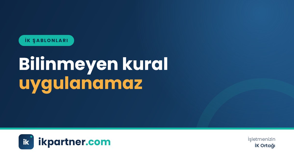 Toplantı salonunda çalışanlara dağıtılan iç yönetmelik kitapçıkları ve imza listesi