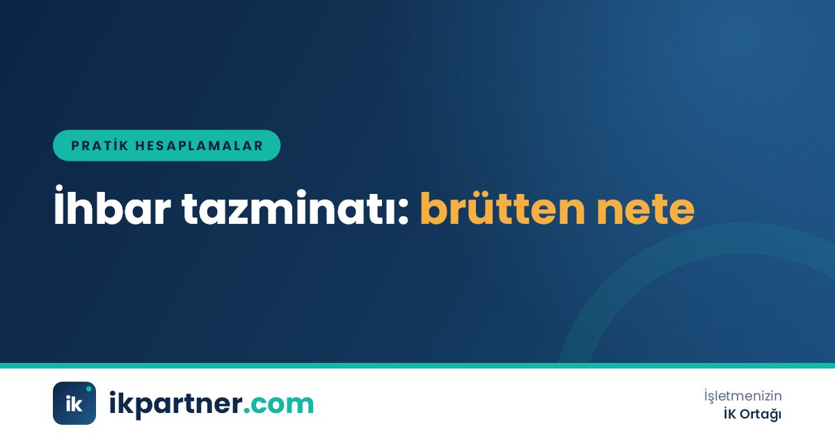 Hesap makinesi, giydirilmiş ücret tablosu ve fesih bildirimi ile ihbar tazminatı hesabı yapan bordro uzmanı