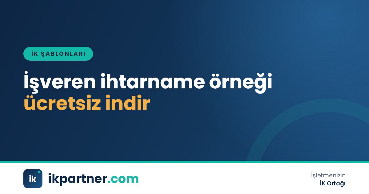 Noter onayına hazırlanmış işveren ihtarnamesi Word şablonu ve zarf görseli