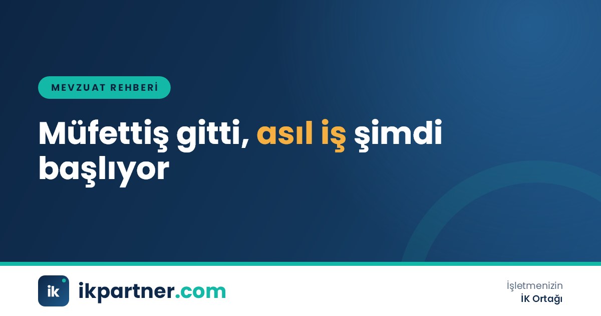 Masada müfettiş tutanağı ve düzeltme planı üzerinde çalışan İK ve hukuk ekibi