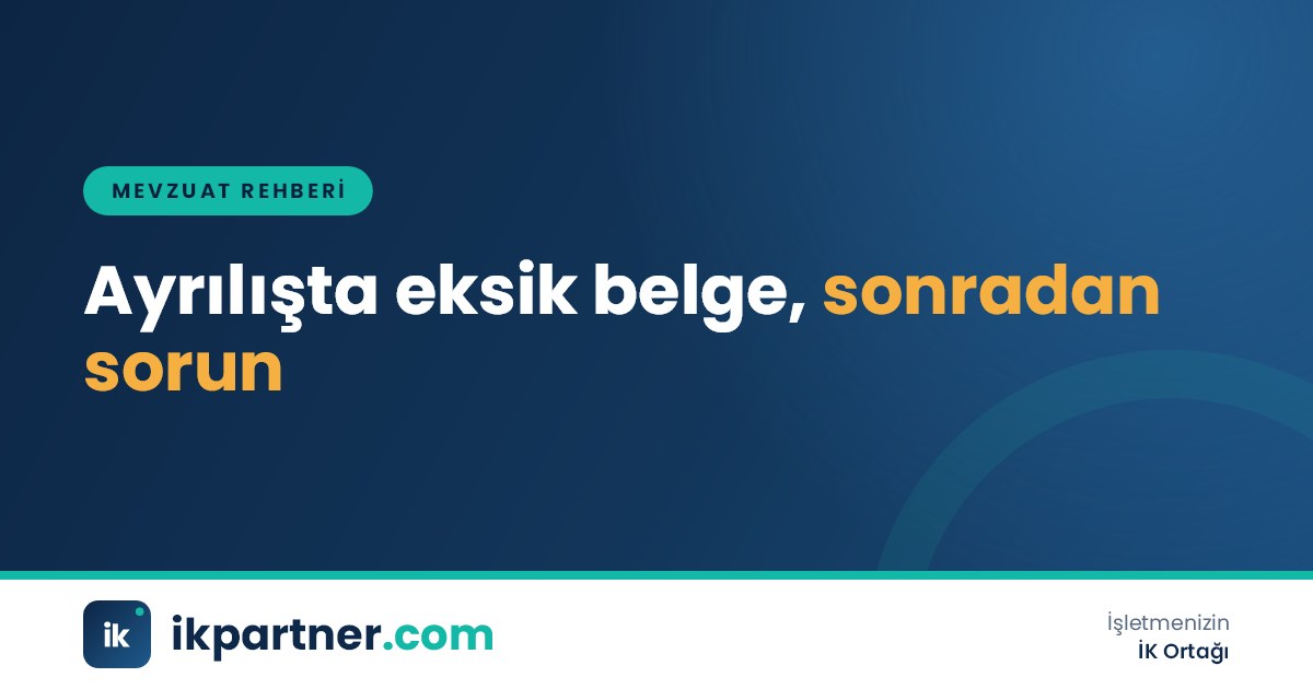 Masada düzenli şekilde dizilmiş çalışma belgesi, bordro ve fesih yazısı dosyaları