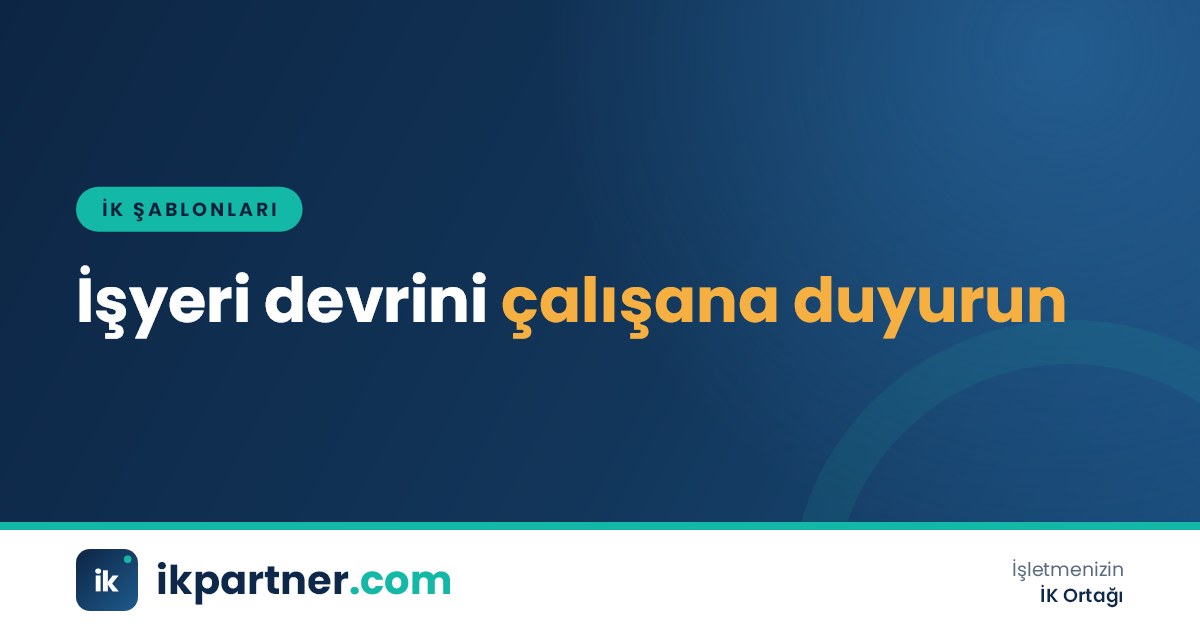 İki şirket yetkilisinin imzaladığı işyeri devri bilgilendirme yazısını okuyan çalışanlar