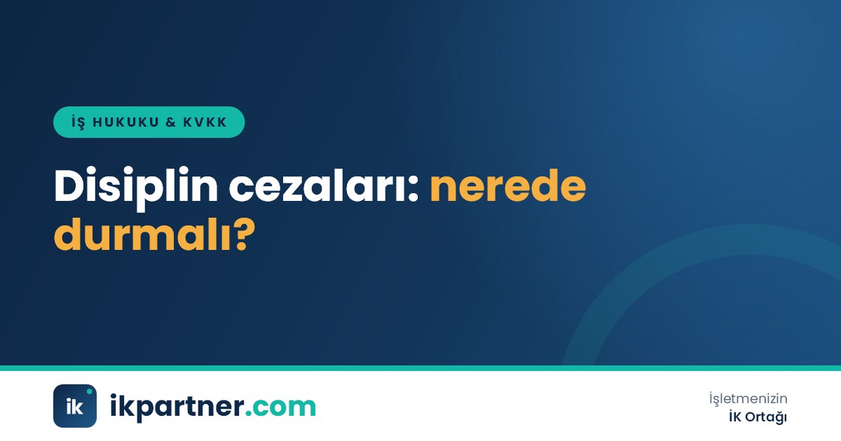 İşyerinde disiplin cezalarının hukuki dayanağını, türlerini ve sınırlarını gösteren terazi ve kural kitabı temalı kapak görseli