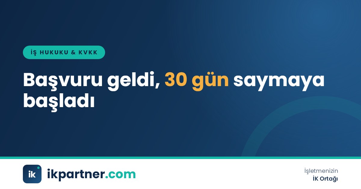 İK masasında tarih damgalı bir KVKK başvuru dilekçesi ve yanında açık bir takvim