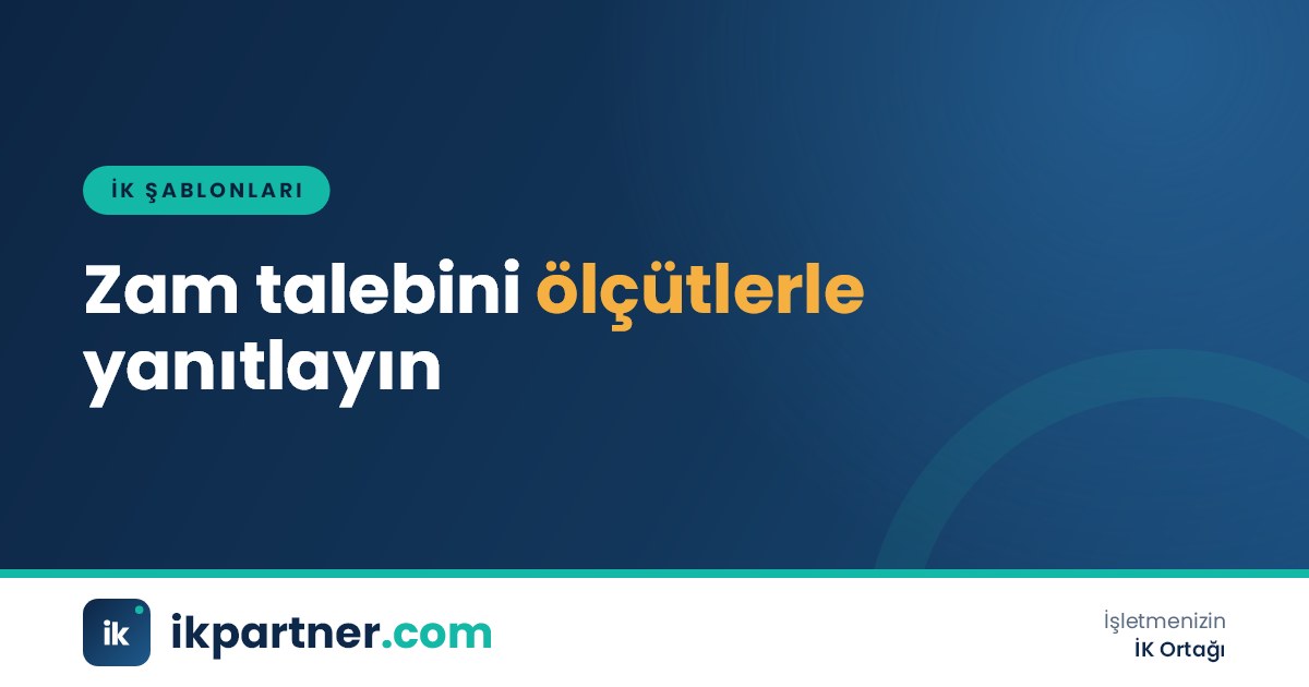 Çalışanın maaş zammı talep dilekçesi ile yöneticinin ücret bandı ve performans tablosunu incelediği görüşme