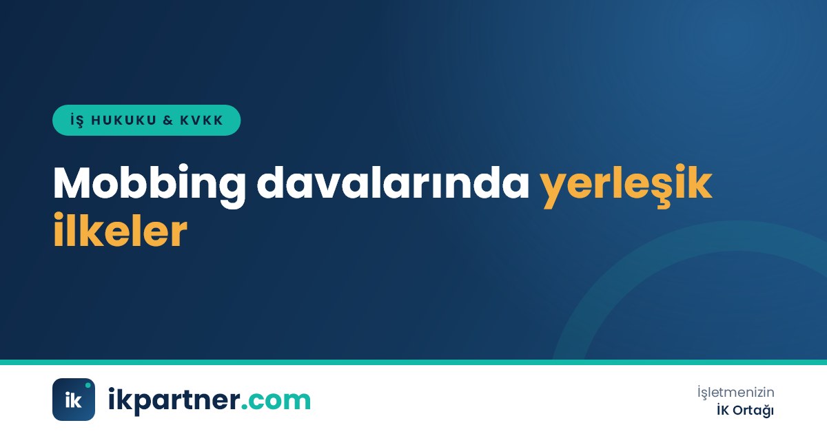 Mobbing davalarına ilişkin Yargıtay ilkelerini not alan İK yöneticisi ve hukuk kitapları