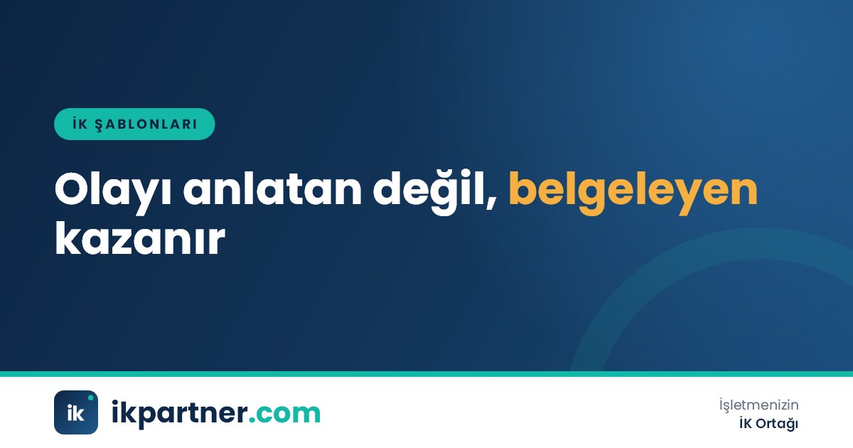 İK uzmanının olay yerinde not aldığı tutanak formu ve tanık beyanlarını imzalayan çalışanlar