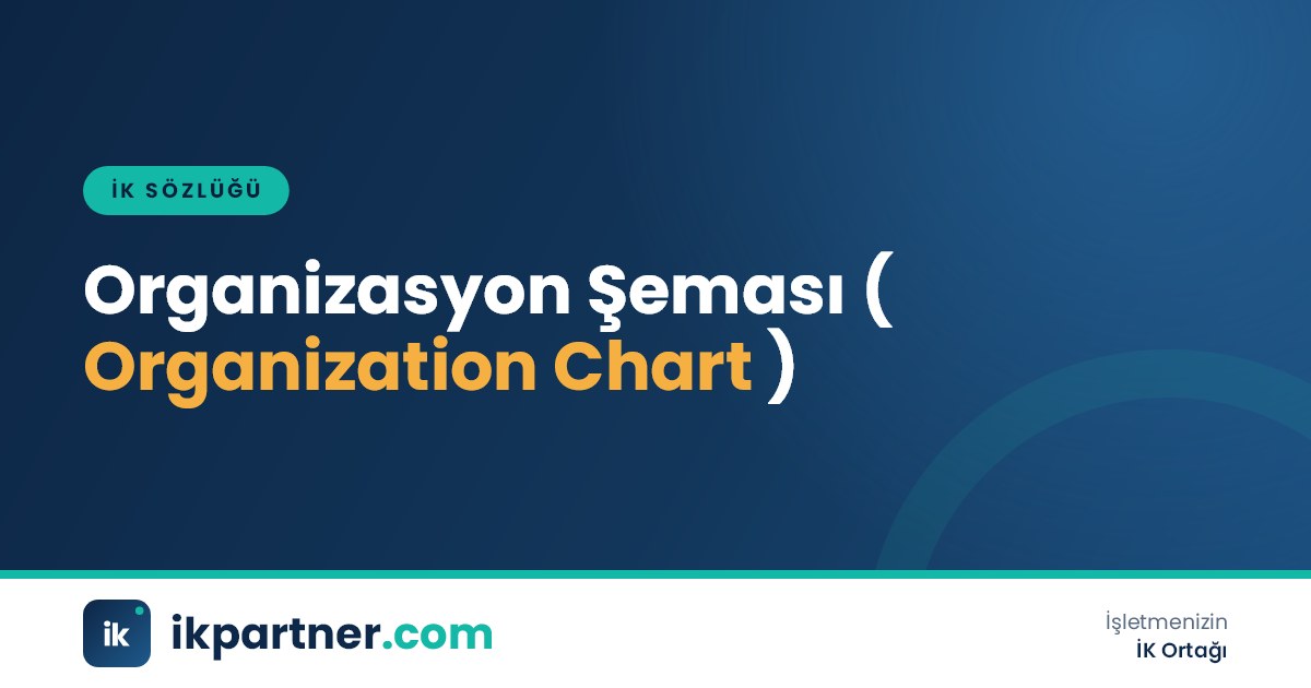 Organizasyon şeması (organization chart) türlerini ve raporlama ilişkilerini anlatan İK sözlüğü kapak görseli