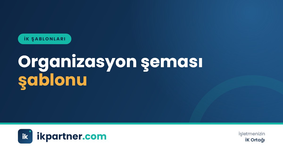 Organizasyon şeması şablonu PowerPoint sunumu, kademeler ve RACI matrisi kapak görseli