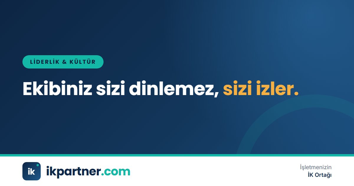 Ekibiyle birlikte sahada çalışan ve sorumluluk alan bir yönetici