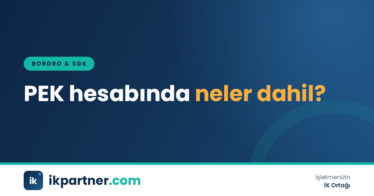 Bordro uzmanının ücret kalemlerini SGK primine dahil ve hariç olarak iki sütuna ayırdığı tablo