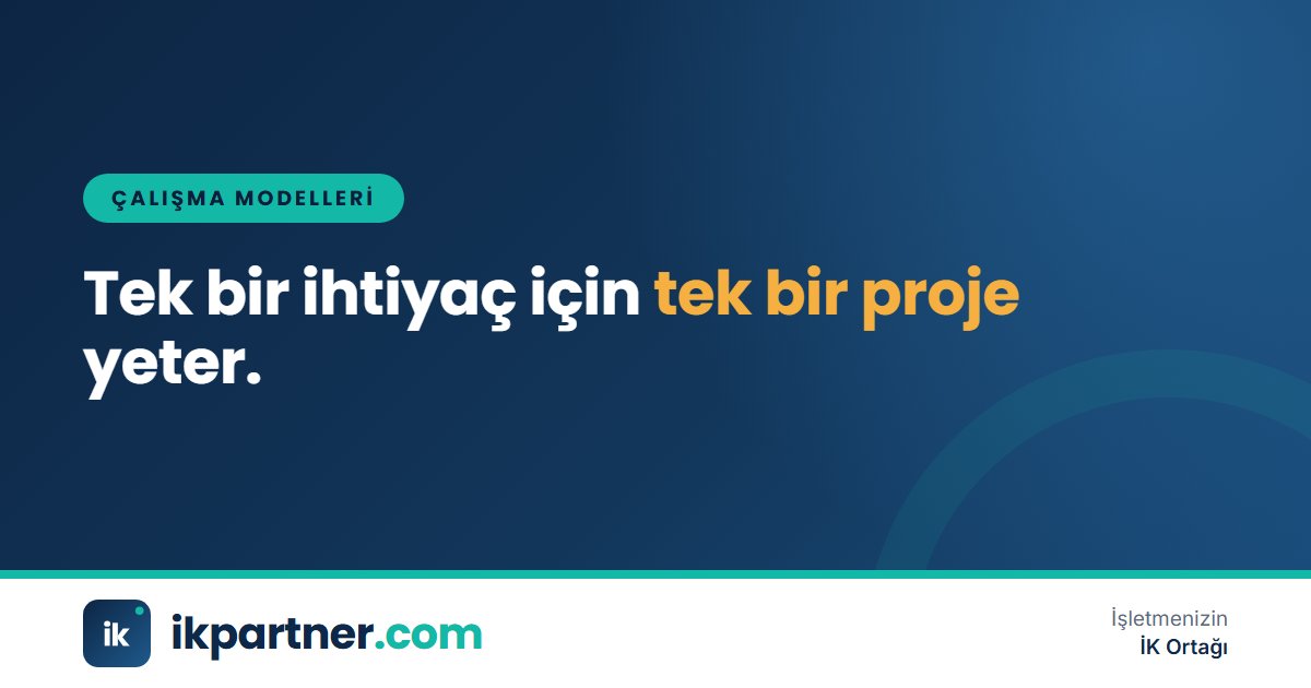 Belirli bir İK projesinin başlangıç ve bitiş tarihlerini gösteren proje planı görseli