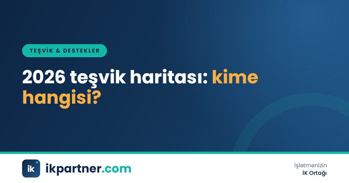 Çalışan profillerini uygun SGK prim teşvikleriyle eşleştiren renkli bir karar şeması
