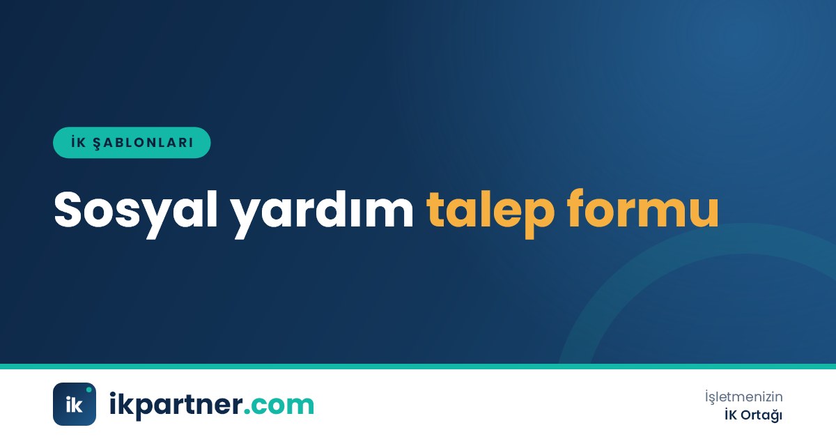 Doğum, evlilik ve eğitim simgelerinin yanında masada duran sosyal yardım talep formu