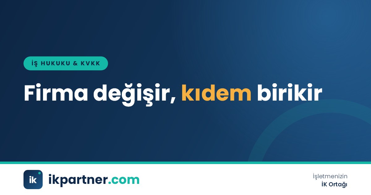 Aynı işyerinde art arda değişen üç taşeron firmanın dönemlerini ve birleşen kıdem süresini gösteren zaman çizelgesi