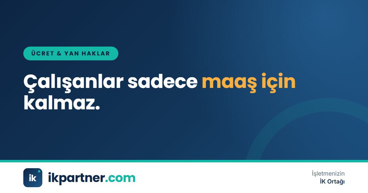 Ücret, gelişim, esneklik ve tanınma başlıklarını gösteren dört parçalı bir şema