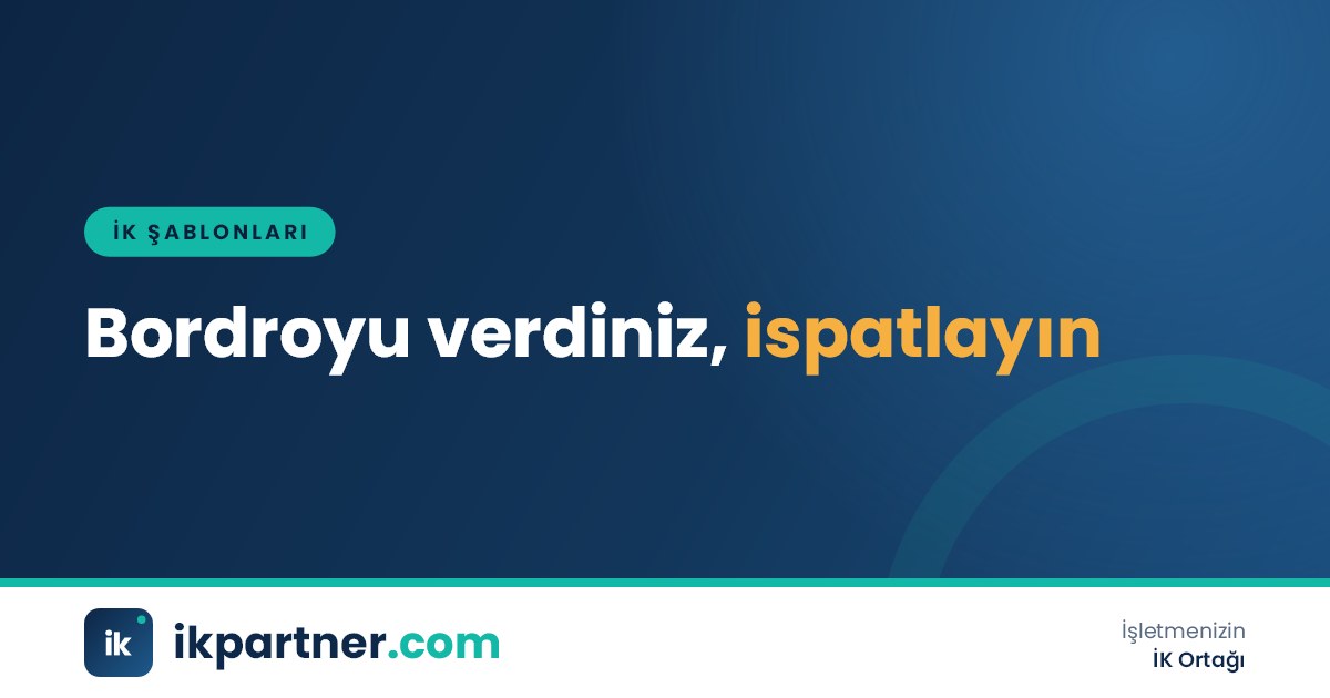 Aylık bordroların çalışanlara teslim edildiğini gösteren imzalı teslim tutanağı ve e-bordro ekranı