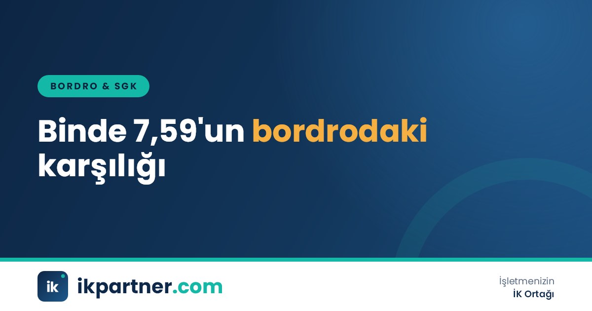 Ücret bordrosunda damga vergisi satırı ve hesap makinesiyle yapılan damga vergisi hesaplaması