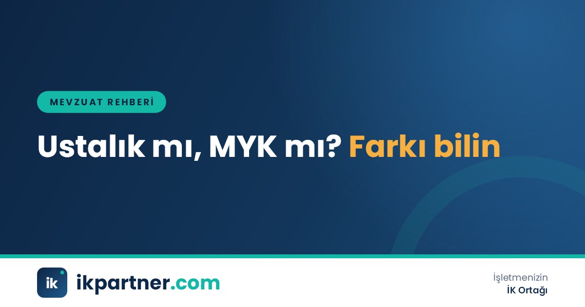 Masada yan yana duran ustalık belgesi ve mesleki yeterlilik belgesi ile bir çalışanın özlük dosyası