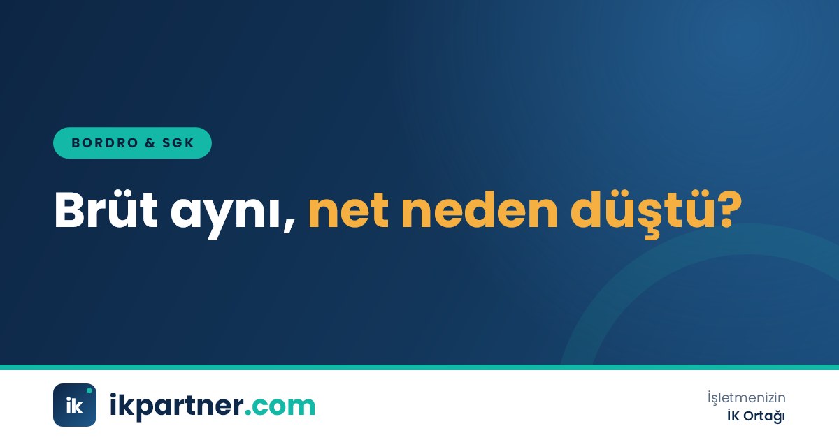 Yıl boyunca aylık net maaşın kademeli olarak düştüğünü gösteren çizgi grafik ve bordro