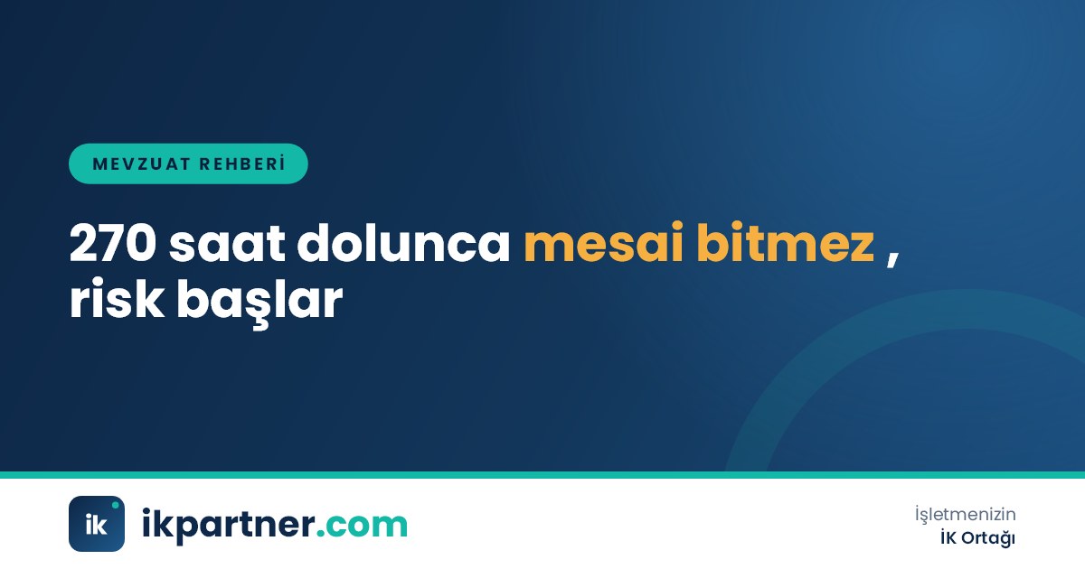Yıllık fazla mesai saatlerinin kümülatif olarak izlendiği bir çizelge ve takvim