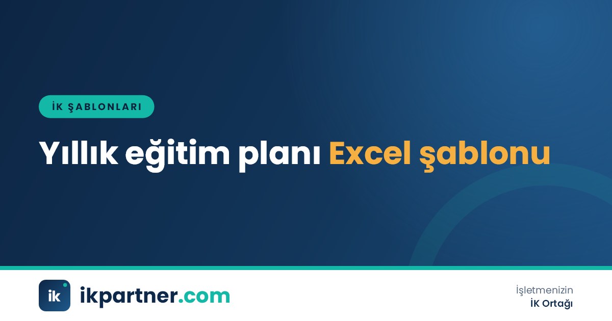Yıllık eğitim planı Excel şablonu, eğitim listesi ve çeyreklik bütçe dağılımı tablosu
