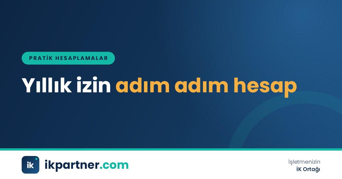 Hesap makinesi, takvim ve izin çizelgesiyle yıllık izin gün sayısının hesaplandığı çalışma masası